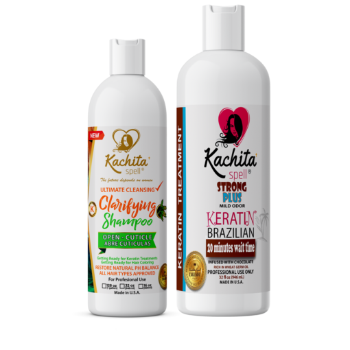 Keratina de Chocolate 32oz + Champu Clarify K-Ready 16oz