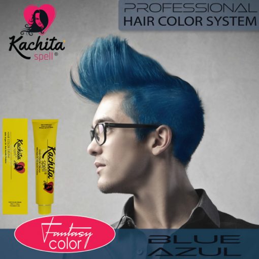 Azul Fantasía tintes para cabello de Kachita Spell