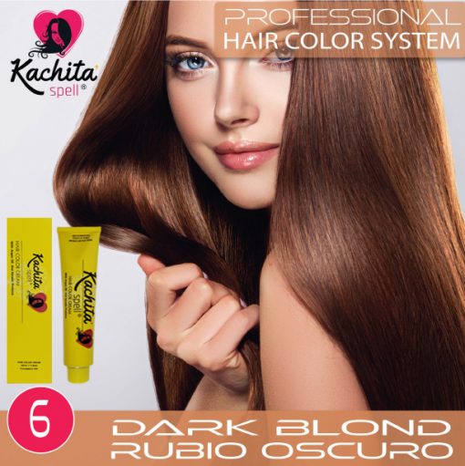 Rubio Oscuro 6 tintes para cabello de Kachita Spell