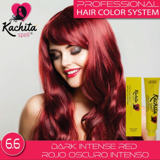 Rojo Oscuro Intenso 6.6 tintes para cabello de Kachita Spell