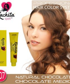 Natural Chocolate 7.07 tintes para cabello de Kachita Spell