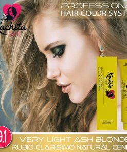 Rubio Clarísimo Natural Cenizo 9.1 tintes para cabello de Kachita Spell